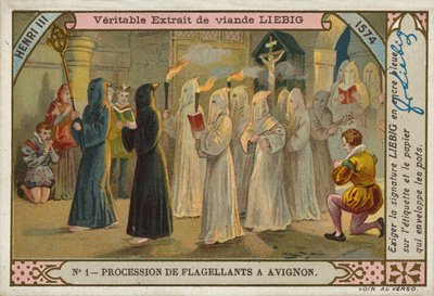 Procesí flagelantů, Avignon od European School