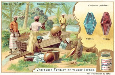 Hledání safírů a rubínů (chromolitho) od European School