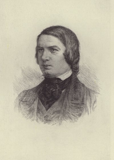 Robert Schumann (rytina) od European School
