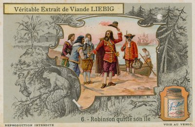 Robinson Crusoe opouští ostrov od European School