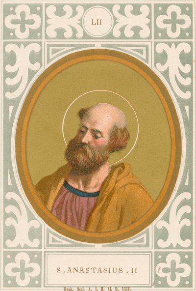 S Anastasius II od European School