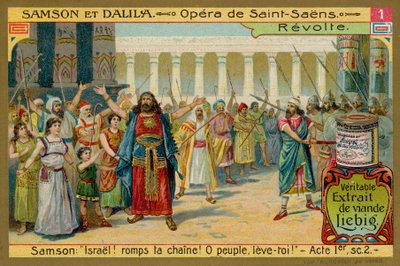 Samson vyzývá Izraelity, aby se osvobodili od European School