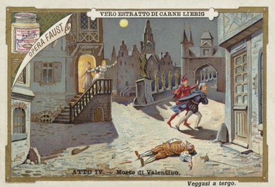 Scéna z Fausta, opery Charlese Gounoda od European School