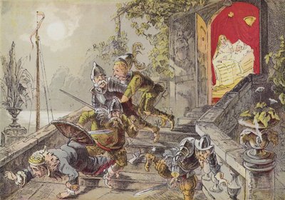 Odvážný malý krejčí (barevná litografie) od European School