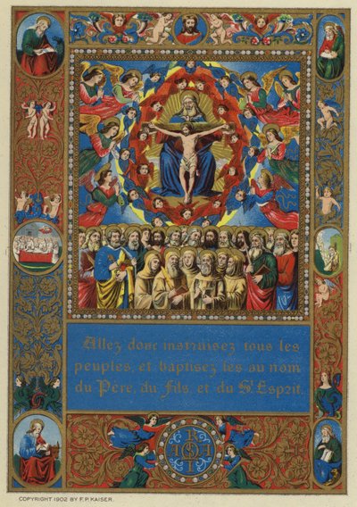 The Church Militant (barevná litografie) od European School