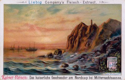 Imperiální flotila v North Cape ve Finsku od European School
