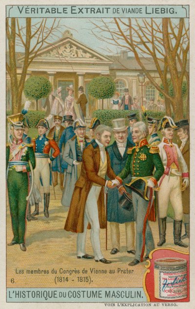 Členové vídeňské smlouvy z roku 1815 od European School