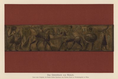 Vace Belt-Plate (barevná litografie) od European School