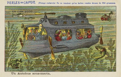 Podvodní autobus v roce 2000 od European School