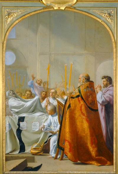 Raymond Diocrès odpovídá po své smrti - Raymond Diocrès odpovídá po své smrti ... od Eustache (studio of) Le Sueur