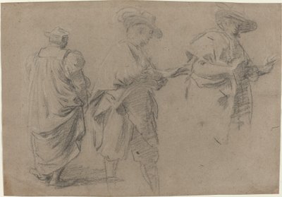 Soudce a dva gentlemani právníci od Eustache Le Sueur