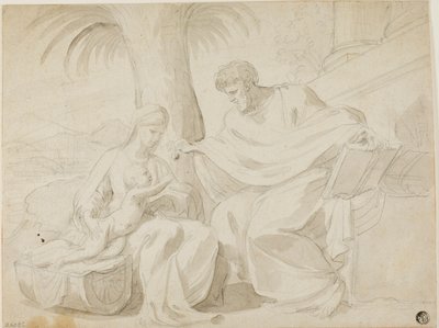 Svatá rodina od Eustache Le Sueur