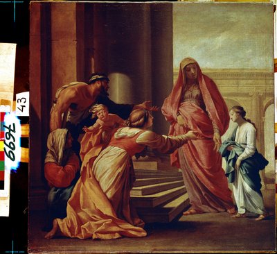 Uvedení P. Marie od Eustache Le Sueur