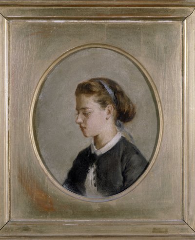 Portrét ženy od Eva Gonzalès