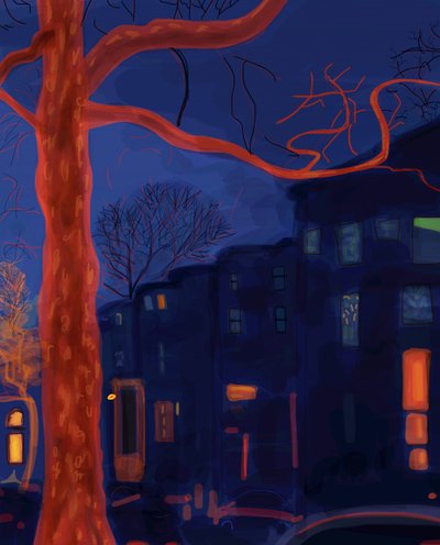 7th Street, Brooklyn, 2016 (digitální umění) od Evan Sklar