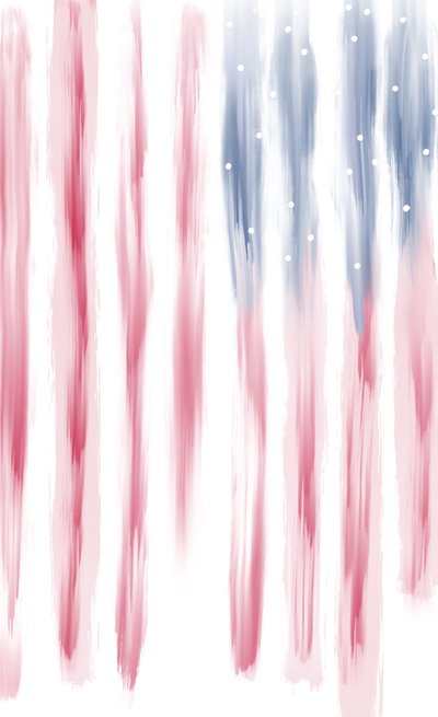 Americké násilí páchané střelnými zbraněmi (digitální umění) od Evan Sklar