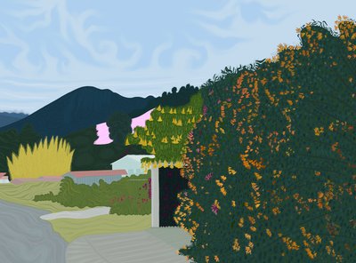 Chiriqui, Panama, cca 2020-24 (digitální umění) od Evan Sklar