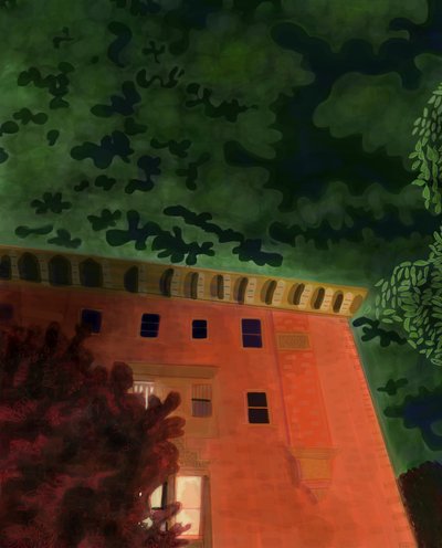 First Light, 7. ulice a Prospect Park West (digitální umění) od Evan Sklar