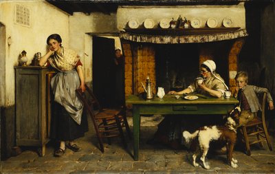 Rozptýlení lásky, 1880 od Evariste Carpentier