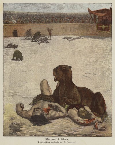 křesťanských mučedníků od Evariste Vital Luminais