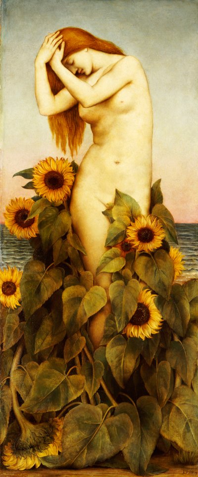 Clytí, 1886-87 od Evelyn De Morgan
