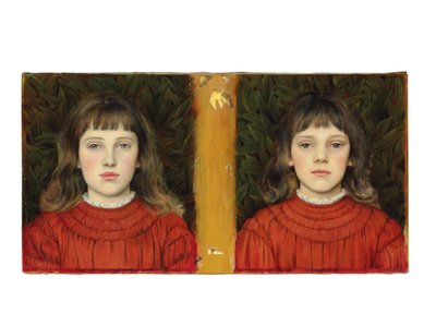 Portréty Alice Mildred a Winifred Julia Spencer Stanhope, 1884 od Evelyn De Morgan