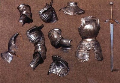 Study of Armour, č. 2 (křída) od Evelyn De Morgan
