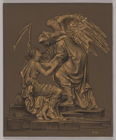 Anděl smrti od Evelyn De Morgan