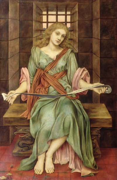 Dům vězení duše, 1888 od Evelyn De Morgan