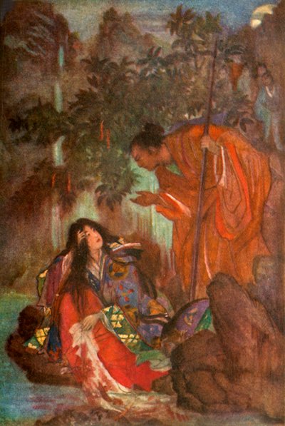 „Raiko a začarovaná panna“, 1912. od Evelyn Paul
