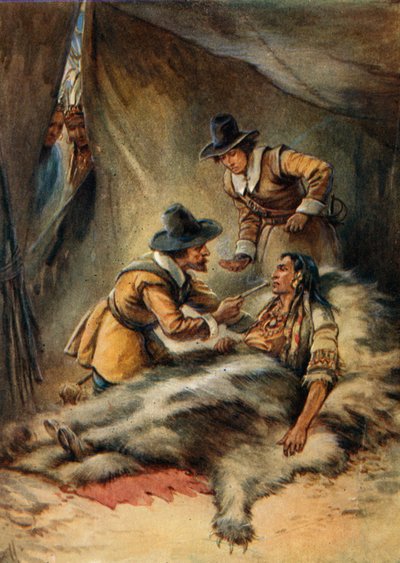 Ilustrace pro mladé poutníky od Evelyn Stuart Hardy