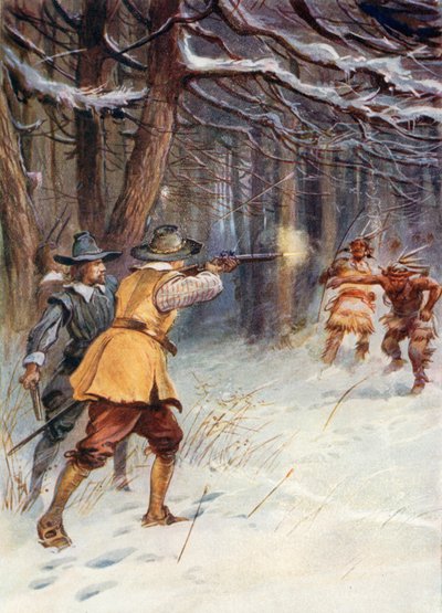 Ilustrace pro mladé poutníky od Evelyn Stuart Hardy