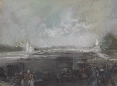 Alexander Bridge, Paříž od Everett Shinn