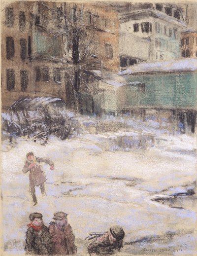 Connecticut Bridge od Everett Shinn