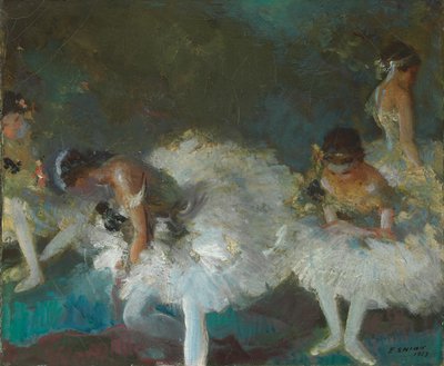 Tanečníci v zákulisí od Everett Shinn
