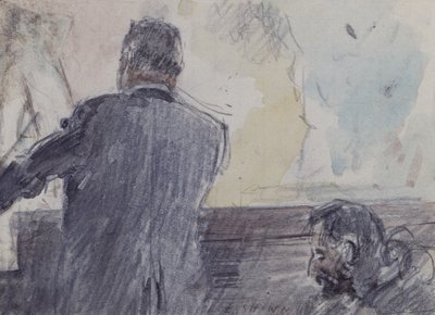 Newyorské divadlo od Everett Shinn