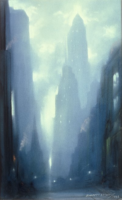 Noční New York od Everett Shinn