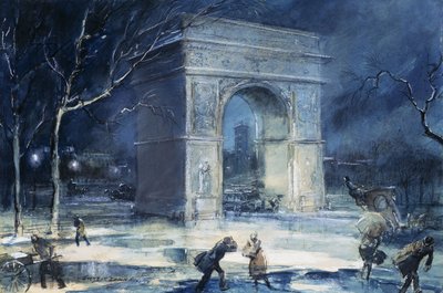 Oblouk, Washingtonovo náměstí od Everett Shinn