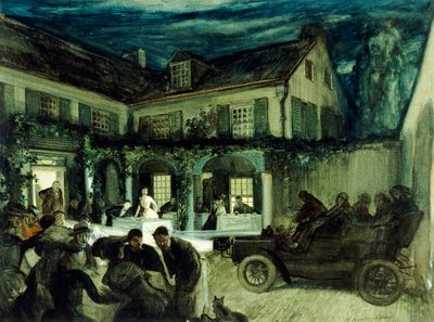 Společenský večer od Everett Shinn