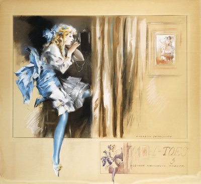 Tinsel Toes od Everett Shinn