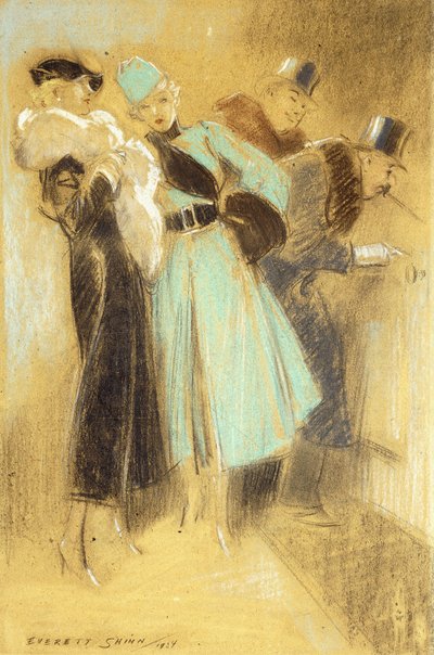 V nejhorším případě se podíváme na jeho rytiny od Everett Shinn