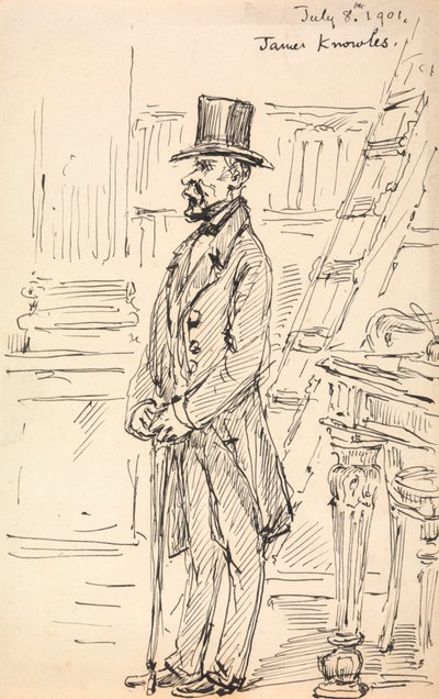 Sir James Thomas Knowles od Eyre Crowe
