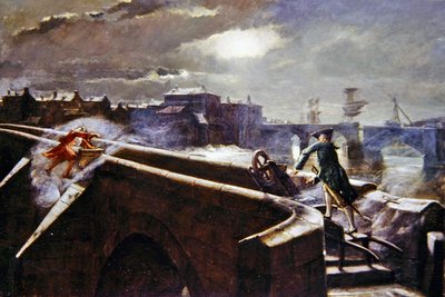 Brigs of Ayr (olej na plátně) od Eyre Crowe