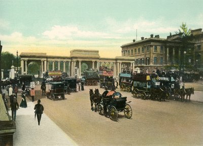 Hyde Park Corner, 1900. od Eyre and Spottiswoode