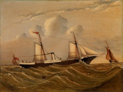 Parník Alster od F.M.P. Wheldon