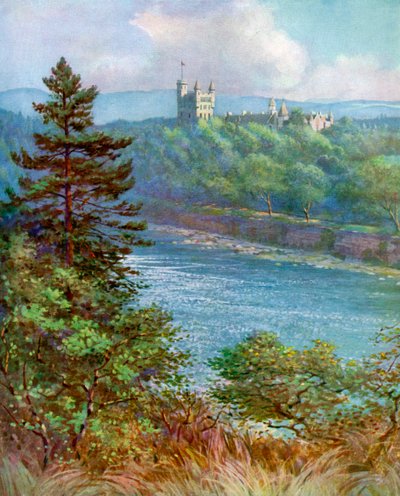 Hrad Balmoral, Aberdeenshire, Skotsko, 1924-1926. od F. C. Varley