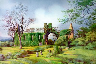 Gray Abbey, County Down, Severní Irsko, 1924-1926. od F. C. Varley