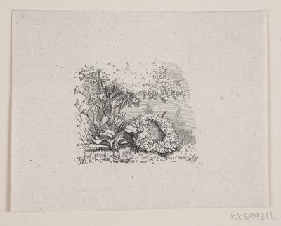 Ilustrace k "Poslední hodiny", báseň H. J. Greensteena od F. Hendriksen