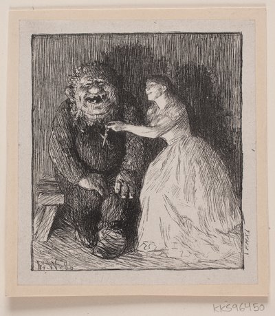 Ilustrace pro "Následovník" od F. Hendriksen