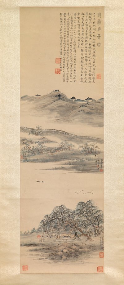 Elegantní setkání ve výklenku poezie od Fa Shishan et al., Chinese